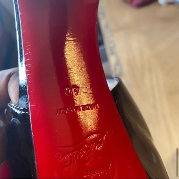 Christian Louboutin Platform Heels Size 40 - Picture 4 of 7